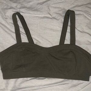 American Eagle Outfitters Dark Green Bandeau